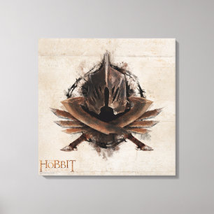 Waffenarmee der Orcs Leinwanddruck