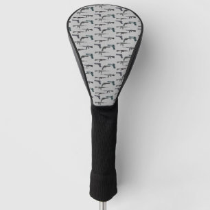 Waffenkollage Golf Headcover
