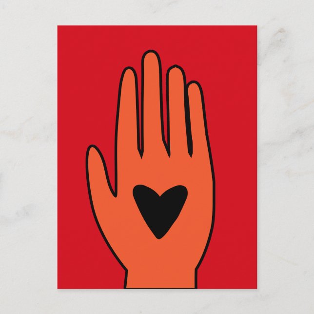 Waffenruhe ist nun die Grundlage für die palästine Postkarte (Vorderseite)