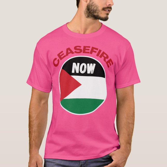 Waffenruhe jetzt T-Shirt (Vorderseite)