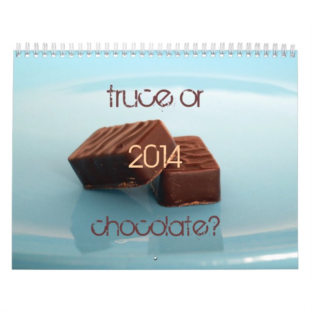 Waffenruhe oder Schokolade? Kalender (Titelbild)