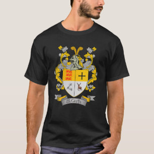 Waffenschutzwall McGrath Familienname Cres T-Shirt
