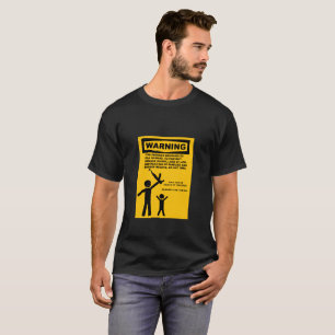 Waffenwarnung für Sturmgewehre T-Shirt