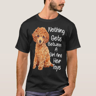 Waffle Spielzeug Pudel Hund Nichts kommt zwischen T-Shirt
