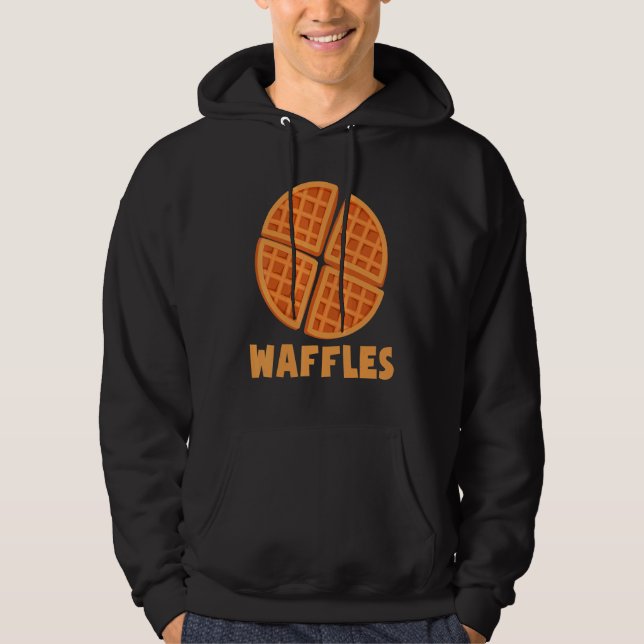 Waffles Costume For Bakers Cookies   waffles Hoodie (Vorderseite)