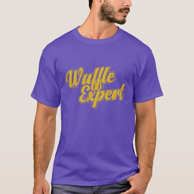 Waffles Epert Pastry Snack family T-Shirt (Vorderseite)