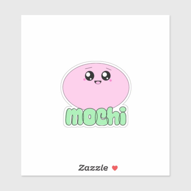 Waffles+Mochi-Just Mochi-Vinyl Sticker (Blatt)