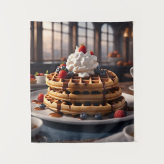 Waffles Wandteppich