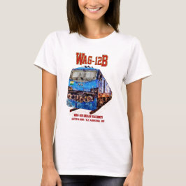 WAG-12B Lokomotive. Güterzug der indischen Eisenba T-Shirt