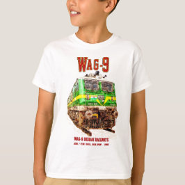 WAG-9 Lokomotive. Güterzug der indischen Eisenbahn T-Shirt