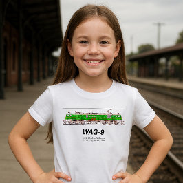WAG-9 Lokomotive. Güterzug der indischen Eisenbahn T-Shirt