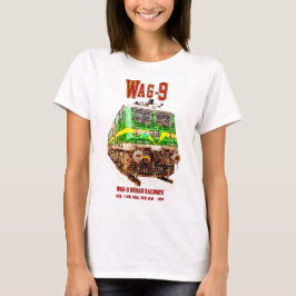 WAG-9 Lokomotive. Güterzug der indischen Eisenbahn T-Shirt