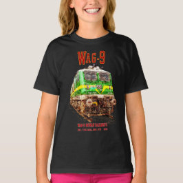 WAG-9 Lokomotive. Güterzug der indischen Eisenbahn T-Shirt