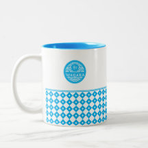 WAGARA-Tasse mit Kuginuki-Muster