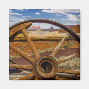 Wagenrad nah, Arizona Magnet