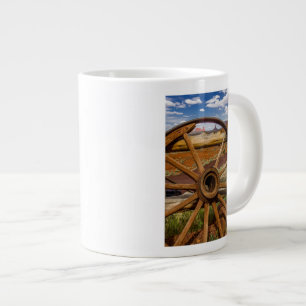 Wagenrad nah hoch, Arizona Jumbo-Tasse