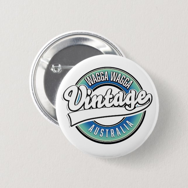 Wagga Wagga Australien. Button (Vorne & Hinten)