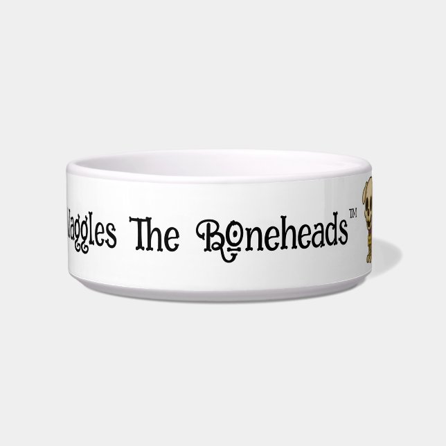 Waggles "The Boneheads" Napf (Vorderseite)