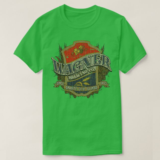 Wagner Brewing Co 1903 Classique T-Shirt (Design vorne)