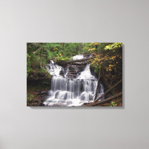 Wagner Falls Leinwanddruck