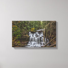 Wagner Falls, Munising, Michigan Leinwanddruck
