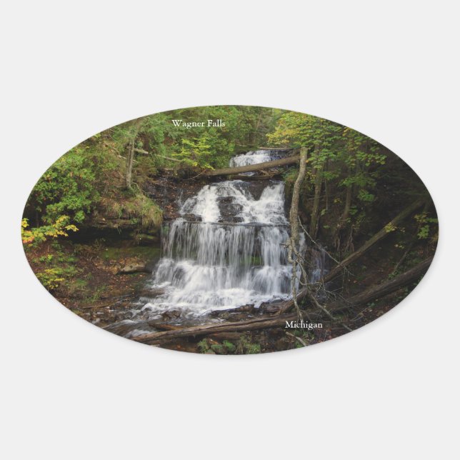 Wagner Falls Sticker (Vorderseite)