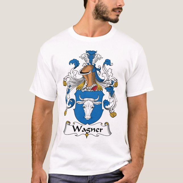 Wagner Familienwappen T-Shirt (Vorderseite)