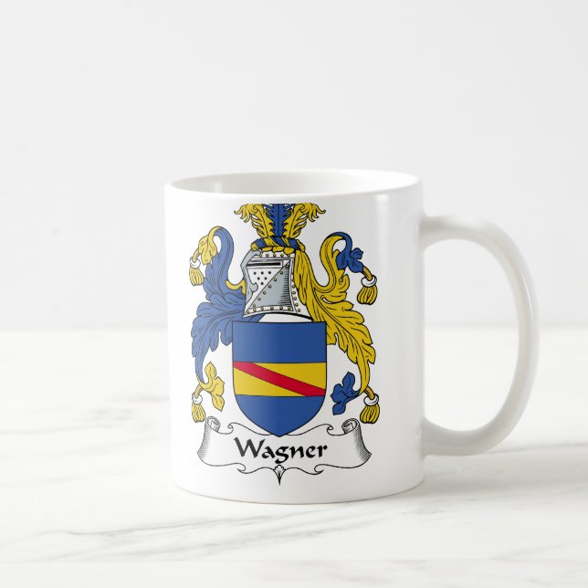 Wagner Familienwappen Tasse (Rechts)