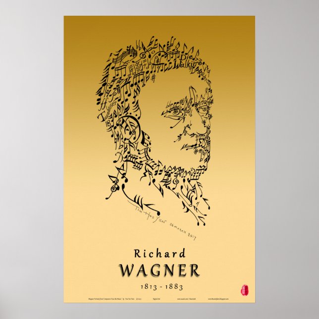 Wagner: Mit der Musik konfrontieren Poster (Vorne)
