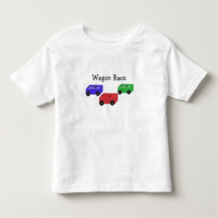 Wagon Race Kleinkind T-shirt