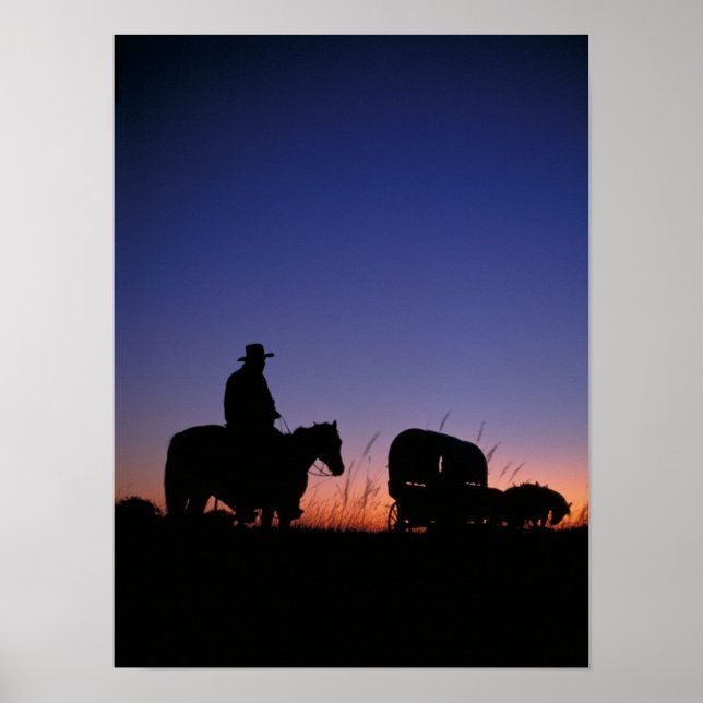 Wagon Train 12 X 16 Foto Poster (Vorne)
