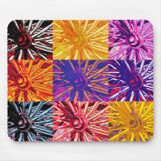 WAGON WHEEL MOUSEPAD (Vorne)