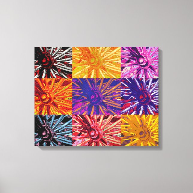 WAGON WHEELS LEINWANDDRUCK (Vorderseite)