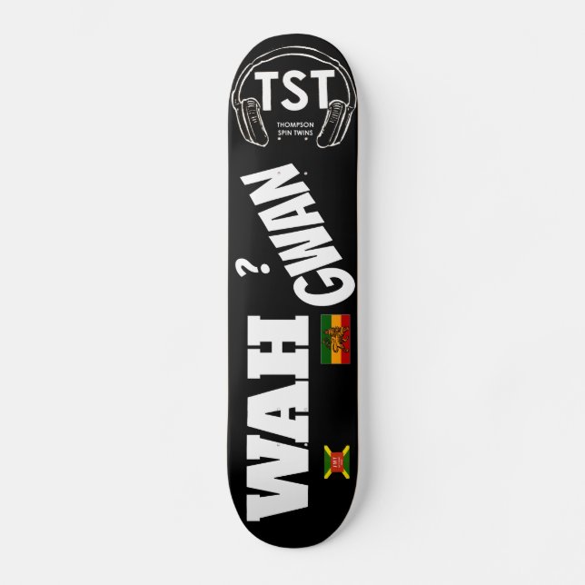 WAH GWAN Skateboard (Vorderseite)