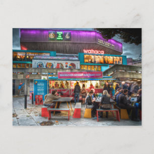 Wahaca Pop-up Restaurant, Londoner Southbank Postkarte