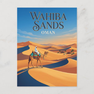 Wahiba-Sande Oman Postkarte