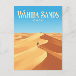 Wahiba-Sande Oman Postkarte