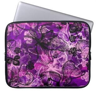 Wahine Lace Hawaiian Neoprene Taucheranzug Laptopschutzhülle