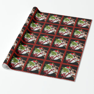 Wahine Mele Kalikimaka WeihnachtsPackpapier 6 Geschenkpapier