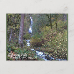Wahkeena Falls, Oregon Postkarte