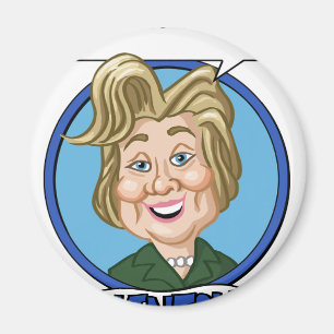 Wahl 2016 Hilary Clinton Magnet