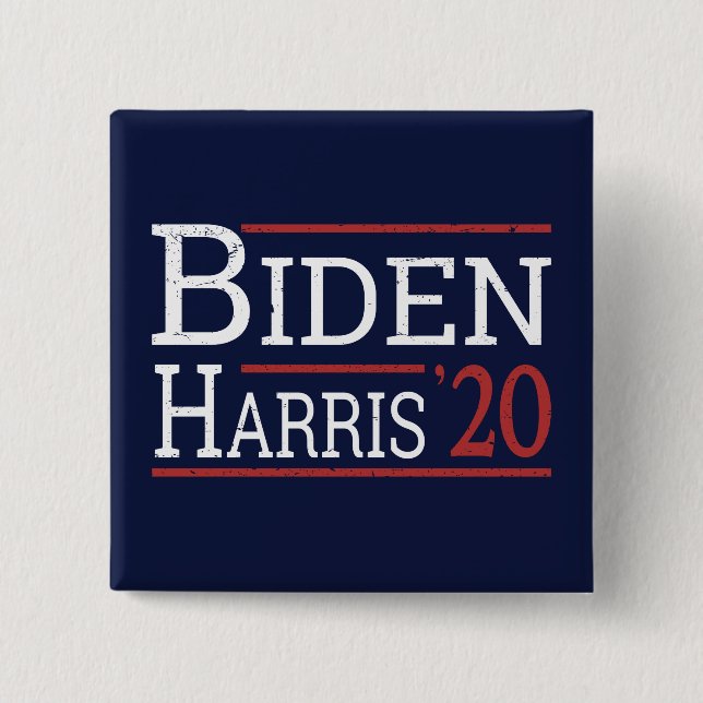 Wahl 2020 - Biden Harris I Button (Vorderseite)