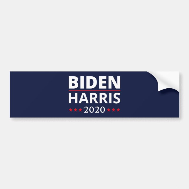 Wahl 2020 - Biden Harris II Autoaufkleber (Vorne)