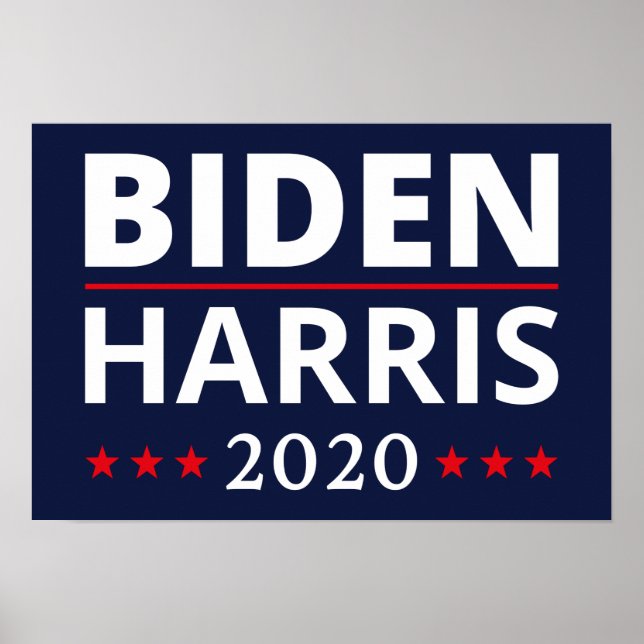 Wahl 2020 - Biden Harris II Poster (Vorne)
