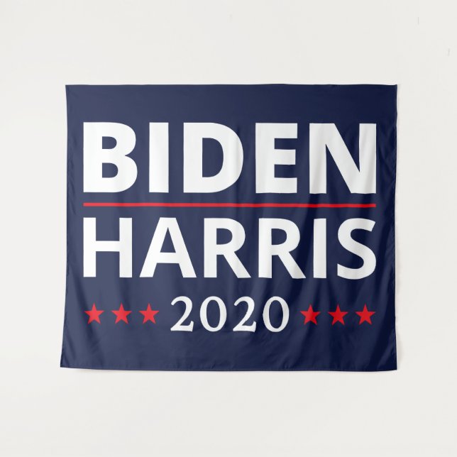 Wahl 2020 - Biden Harris II Wandteppich (Vorderseite (Horizontal))