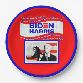 Wahl 2020 Biden Harris Pappteller