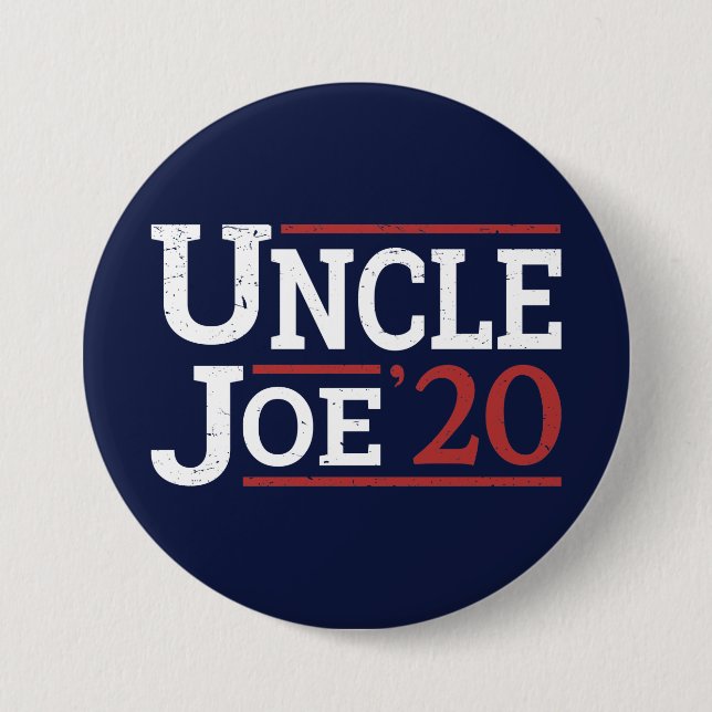 Wahl 2020 - Onkel Joe Button (Vorderseite)