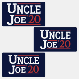 Wahl 2020 - Onkel Joe Etiketten