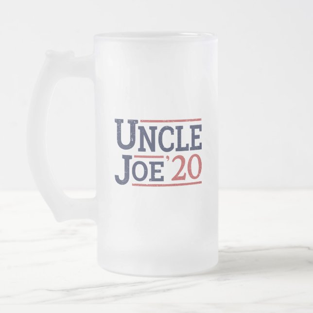Wahl 2020 - Onkel Joe Mattglas Bierglas (Links)