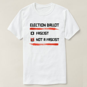 Wahl 2024: Abstimmung nicht faschistisch T-Shirt